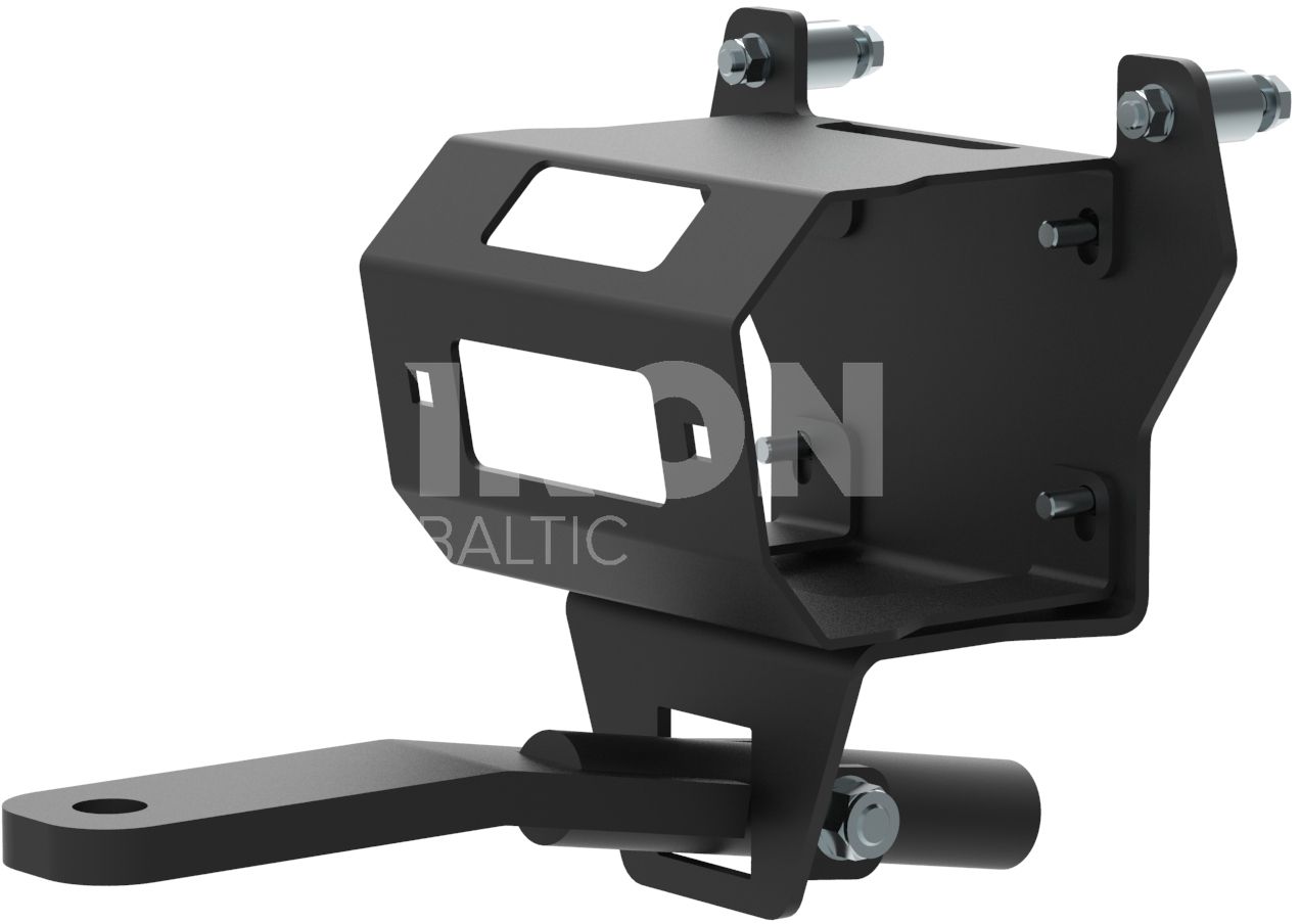 Rear winch mounting kit: Polaris Sportsman: 550 / 850 / 1000