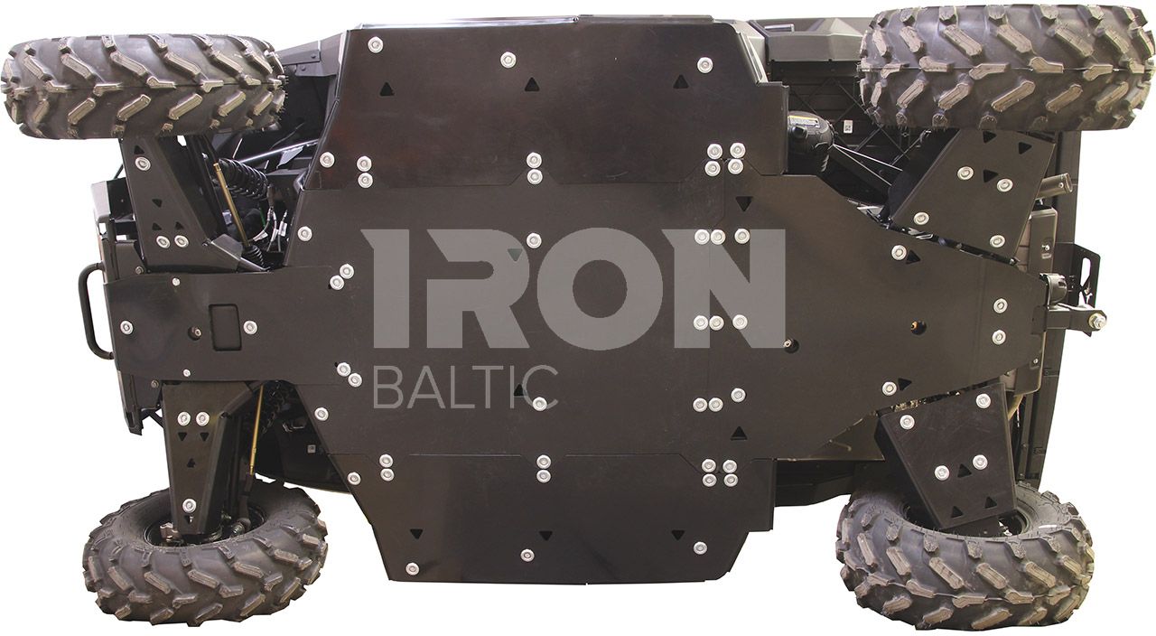 Skid plate full set (plastic): Polaris Ranger 1000 EPS (2021+): Polaris Ranger 1000 XP (2021+)