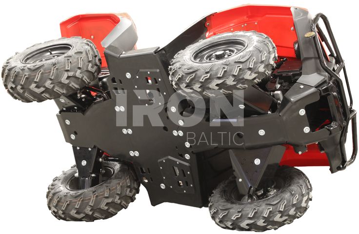 Skid plate full set (plastic)