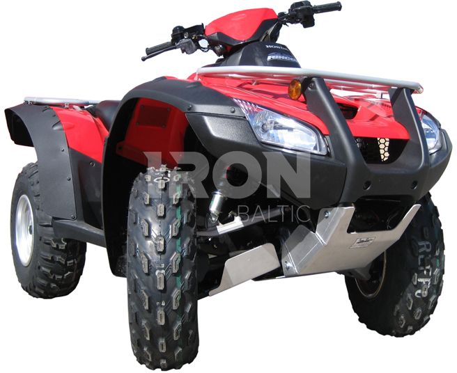 Skid plate full set (aluminium): Honda TRX 650 / 680: (-2014)