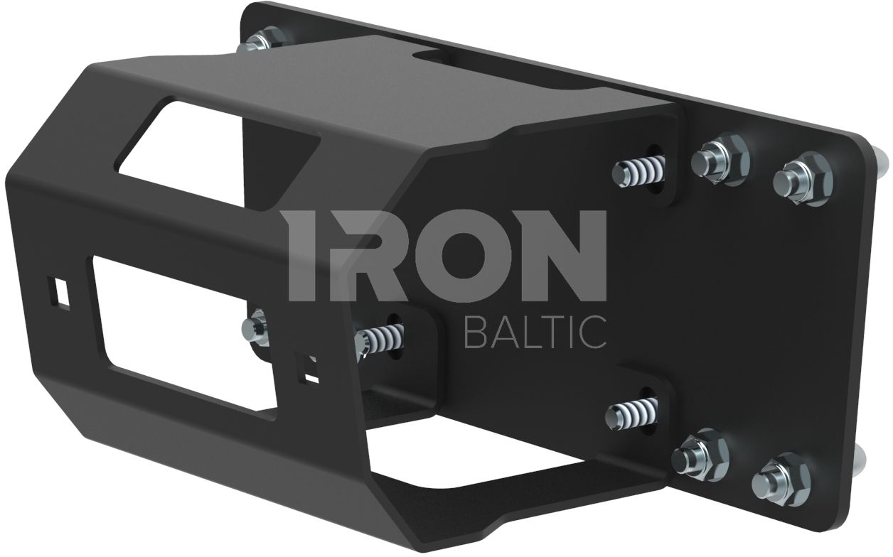 Rear winch mounting kit: CFMOTO 500 -2