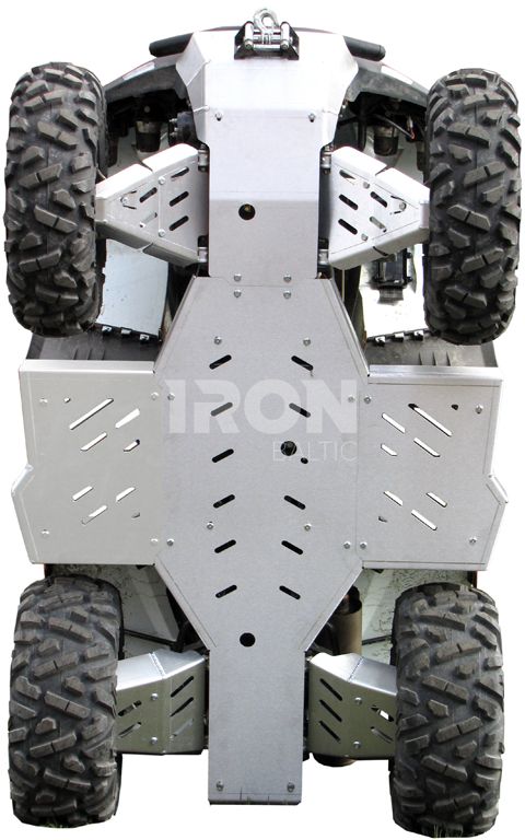 Skid plate full set (aluminium): Dinli DL 703