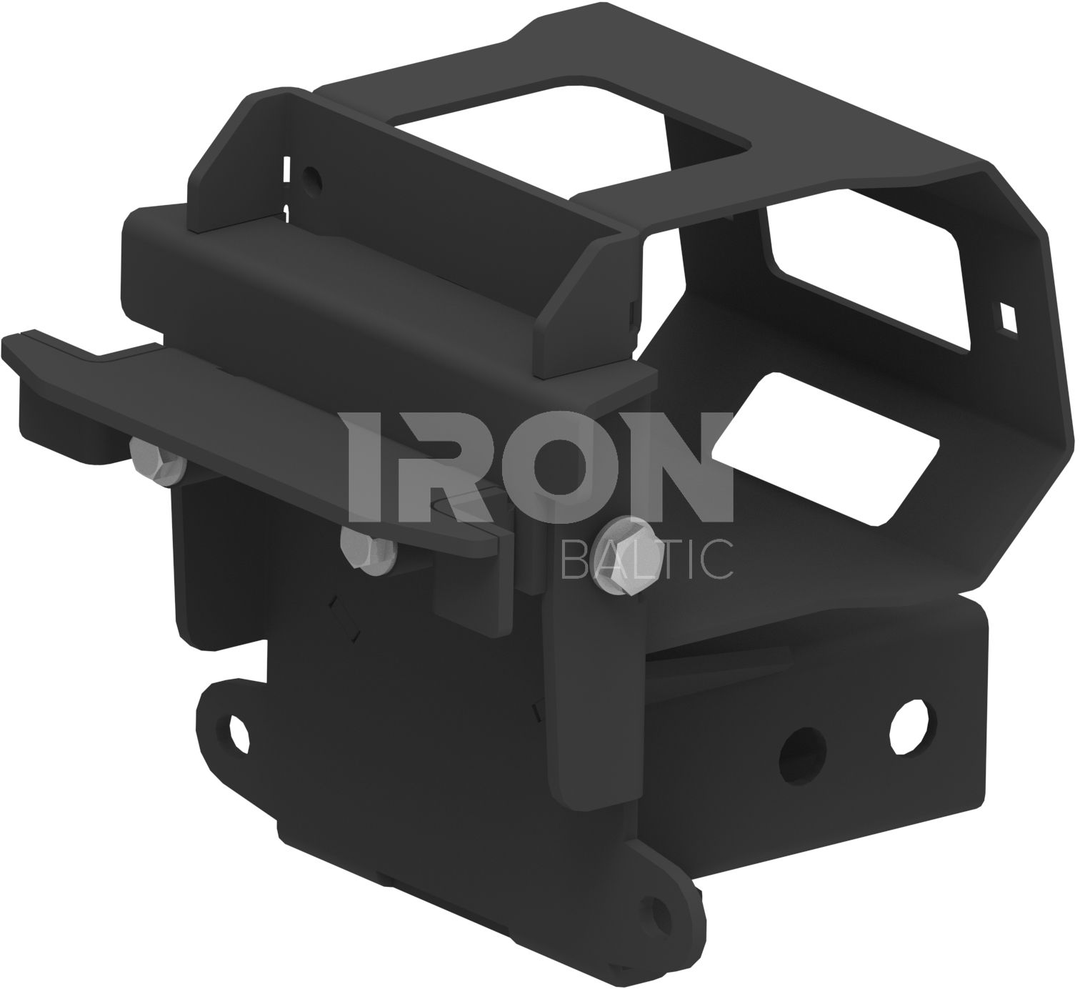 Rear winch mounting kit + 2" receiver: LONCIN XWOLF 700 (2024+): LONCIN XWOLF 550 (2024+)