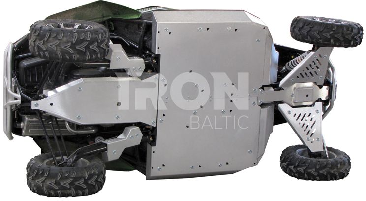 Skid plate full set (aluminium): Arctic Cat WildCat 1000 (-2016)