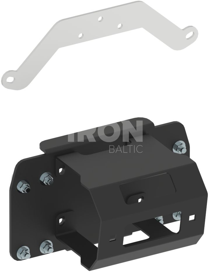 Rear winch mounting kit: KYMCO MXU 700 (-2019)