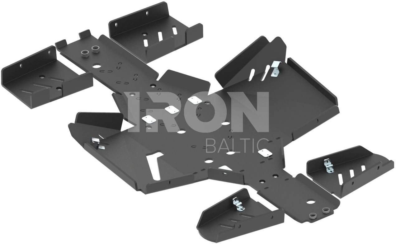 Skid plate full set (plastic): TGB 1000 Blade: TGB 1000 LTX Blade