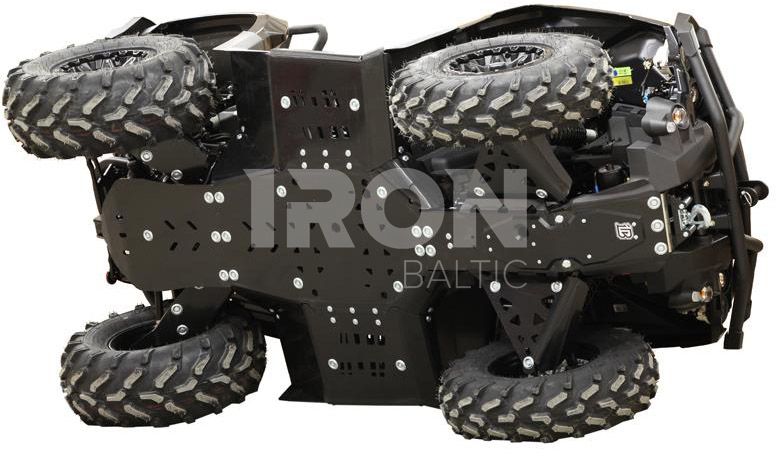 Skid plate full set (plastic): CanAm G2 Outlander MAX: 650 / 850 / 1000: (2019-2024)