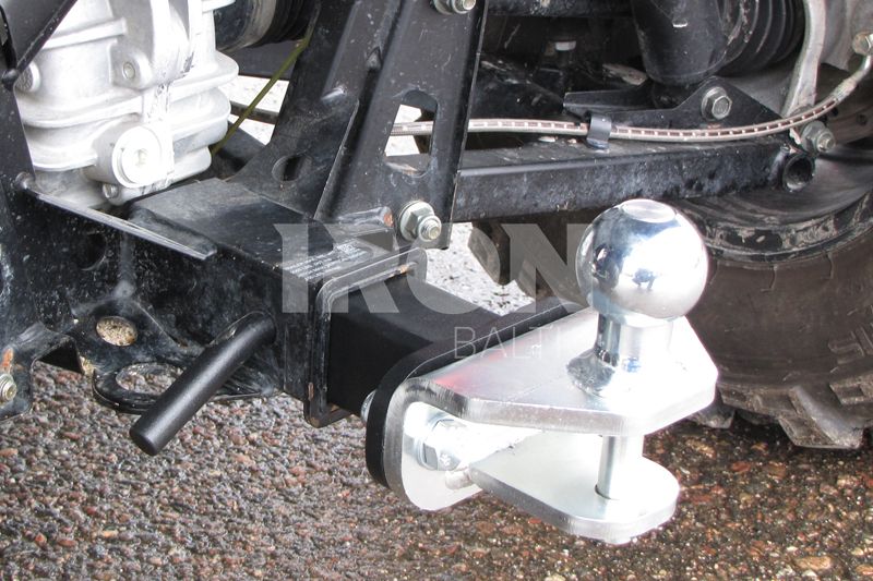 Hitch-ball mounting kit: Polaris Ranger: TGB 550 600 1000: AC Alterra 700 XT: Kymco 700: ODES