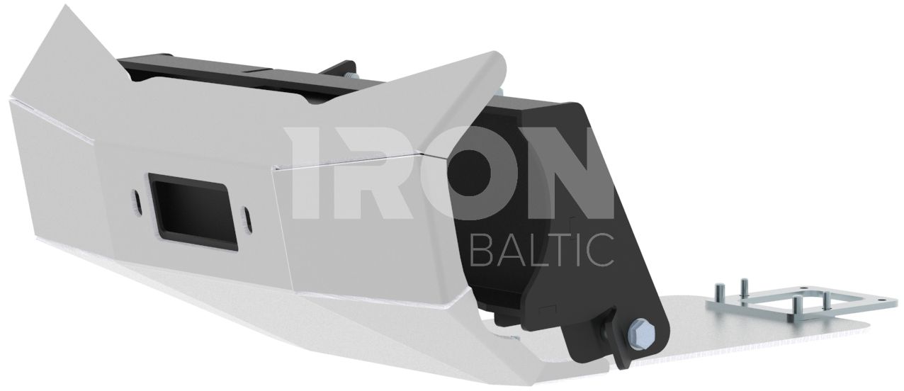 Front-mount adapter:Polaris ACE 325 / 570 / 900