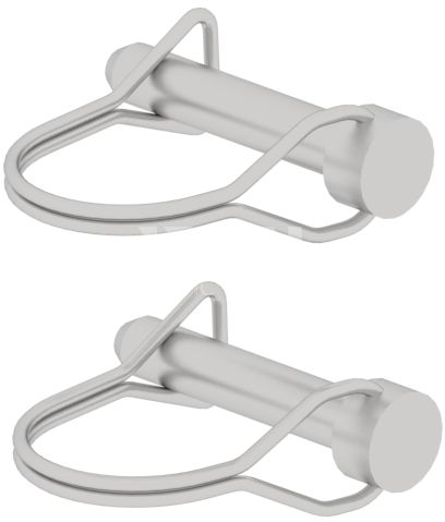 MOUNTING PINS For receiver mount system ploughs