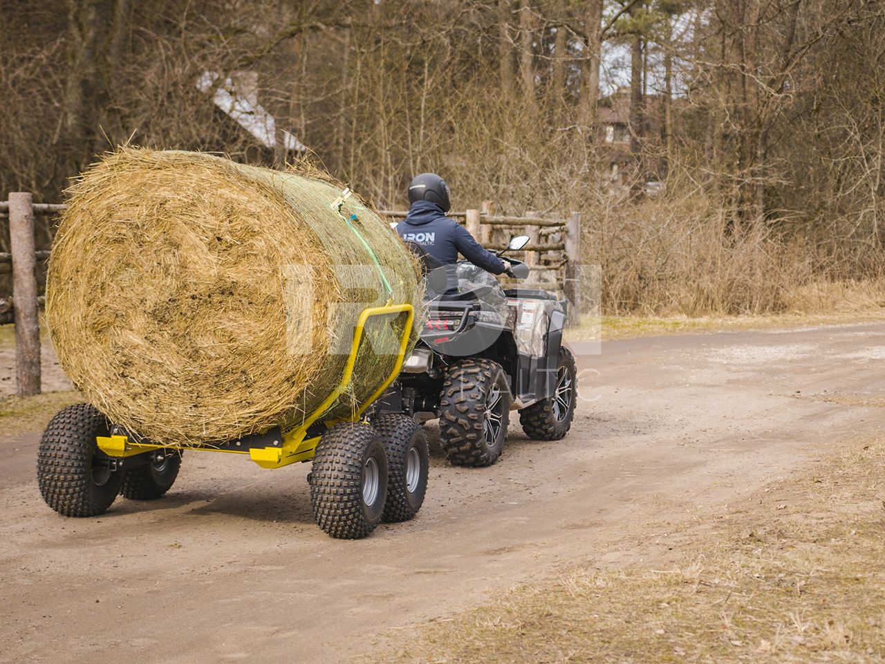 Silo & Hay bale trailer