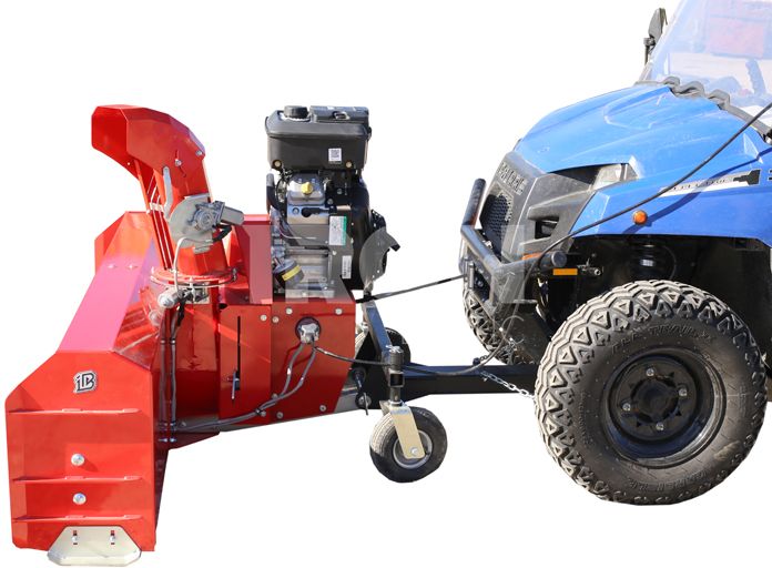 Snow blower 1800 mm / 71 in: Electric starter: 18hp Briggs & Stratton V2
