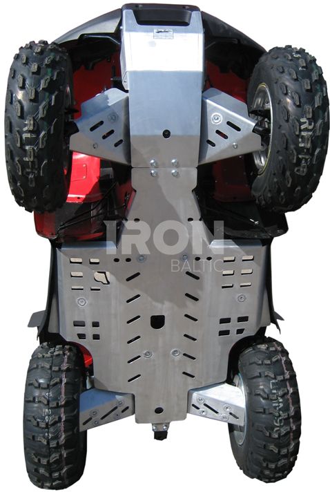 Skid plate full set (aluminium): Honda TRX 680 Rincon: (2015+)
