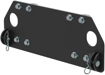 Mid-mount adapter: Honda TRX 420 (2014+) / TRX 500 (2012+)