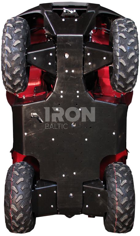 Skid plate full set (plastic): Kawasaki Brute Force KVF 650 / 750 (2008 - ...)