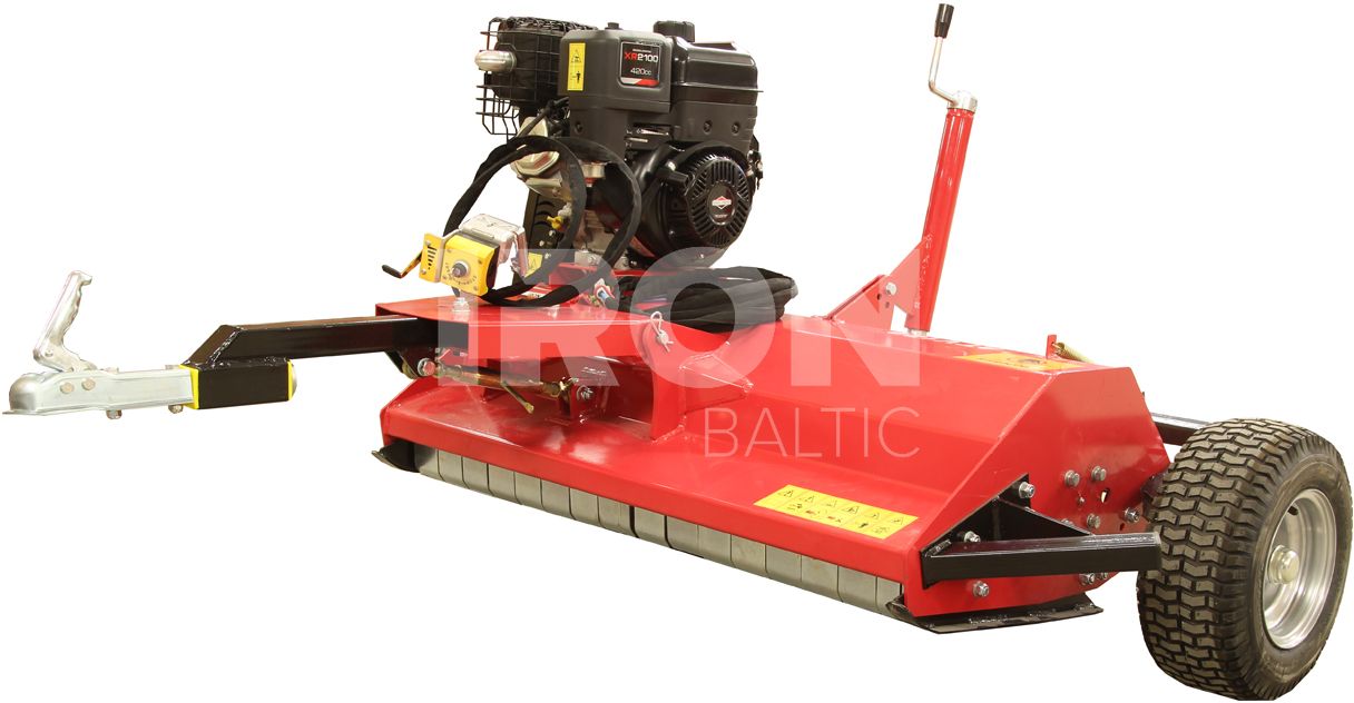 Flail mower 14hp: with electric start: ( Briggs & Stratton )