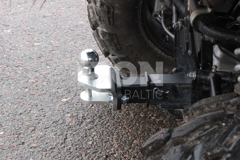 Hitch-ball mounting kit: Polaris Ranger: TGB 550 600 1000: AC Alterra 700 XT: Kymco 700: ODES