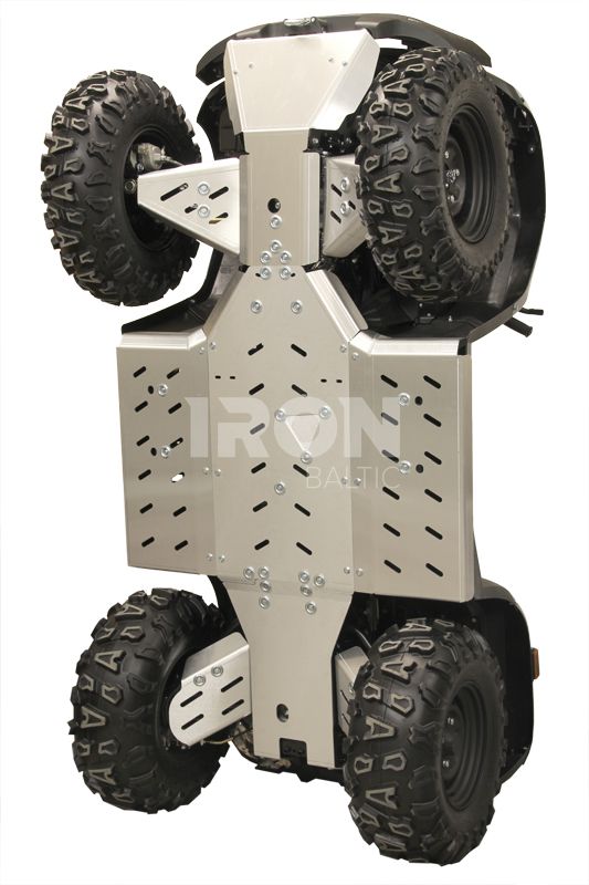 Skid plate full set (aluminium): GOES Cobalt / Iron MAX