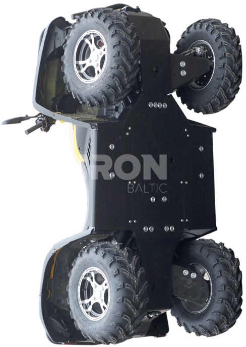 Skid plate full set (plastic): CFMOTO X5A / X6A (2-up)