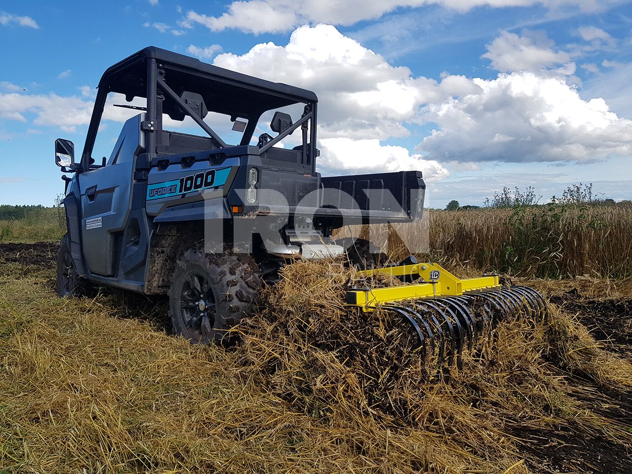 Landscape rake: (Receiver Mount System)