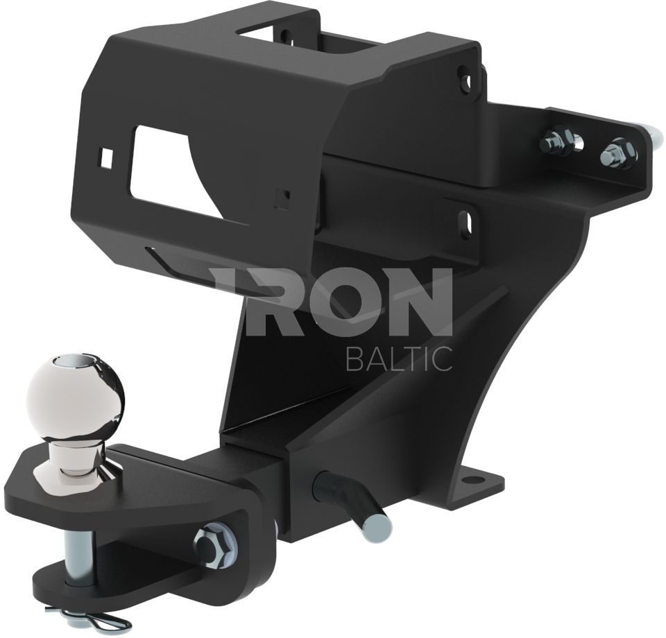 Rear winch mounting kit: Kawasaki KVF 650 / 750