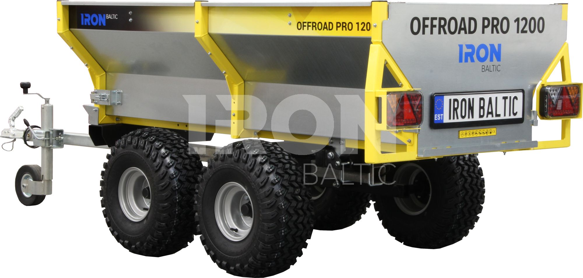 Trailer Offroad PRO 1200 R1a: with road use homologation