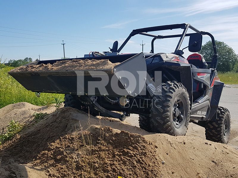 Plow lift adapter: Polaris RZR 900 S / RZR 1000 S