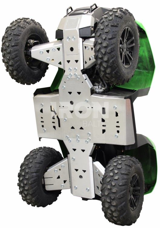 Skid plate full set (aluminium): Arctic Cat Alterra 550 / 700