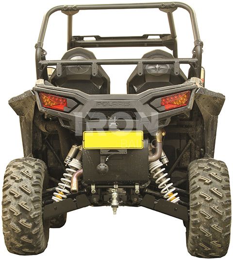 Skid plate full set (plastic): Polaris RZR 900 S / RZR 1000 S