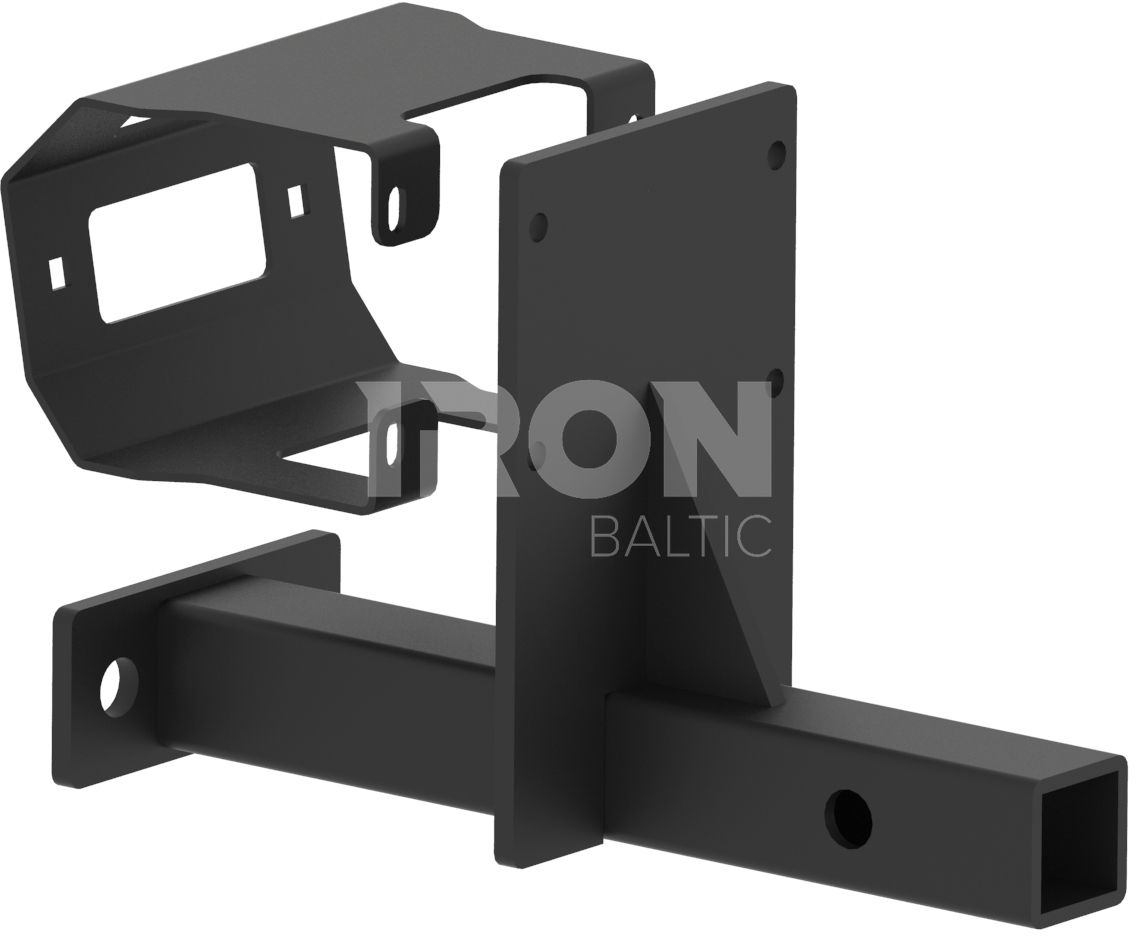 Rear winch mounting kit: Polaris General