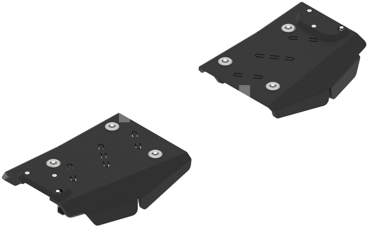 Pl. Rear A-arm guards (pair)