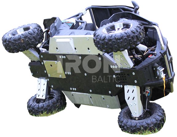 Skid plate full set (aluminium/plastic): CFMOTO ZFORCE 600 EX: ( Z6 EX )