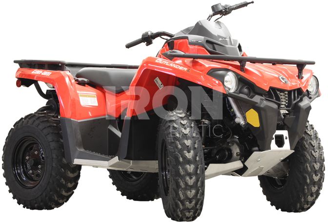 Skid plate full set (aluminium): CanAm G2 Outlander: 450 / 500 / 570