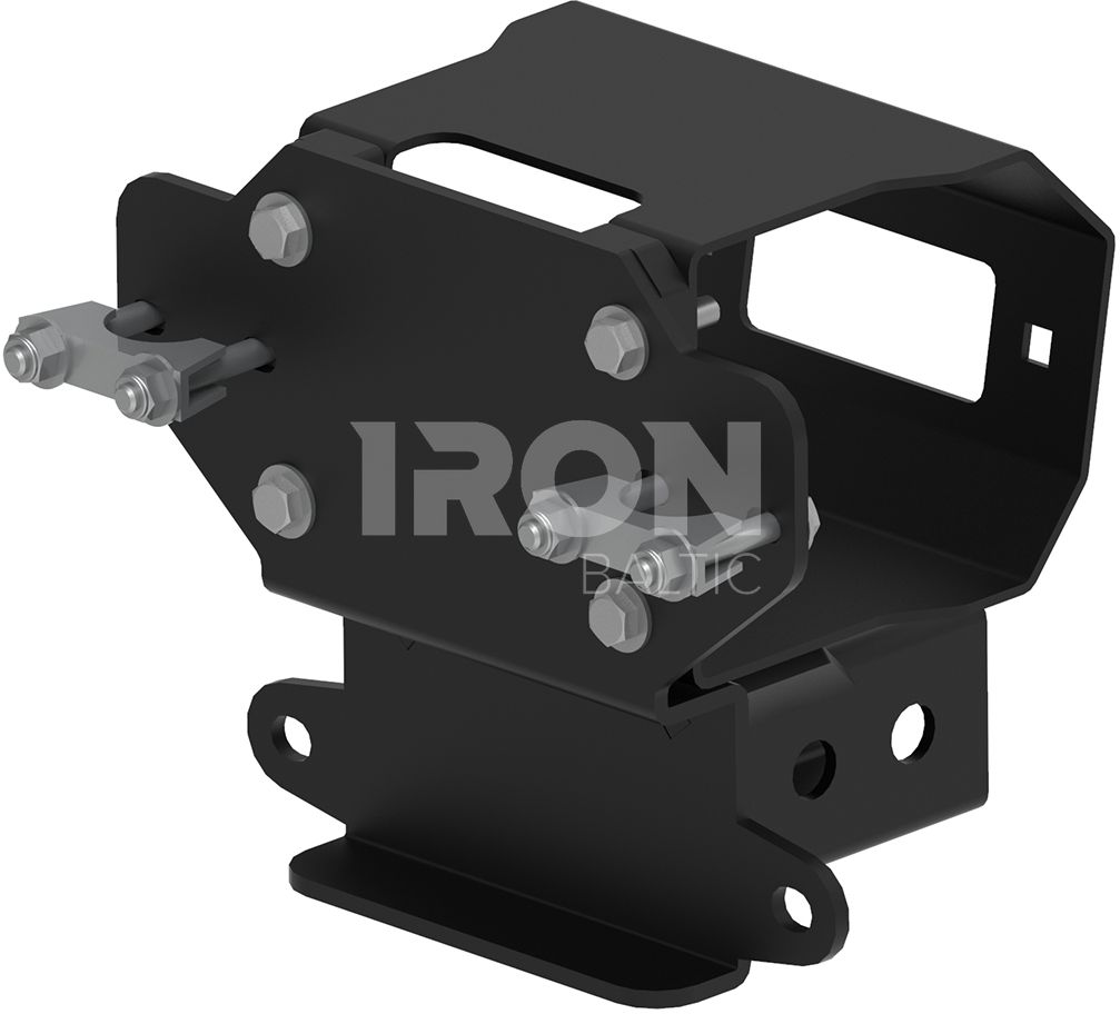 Rear winch mounting kit + 2" receiver: LONCIN XWOLF 700 (-2023): GOES XWOLF 700 (-2023)