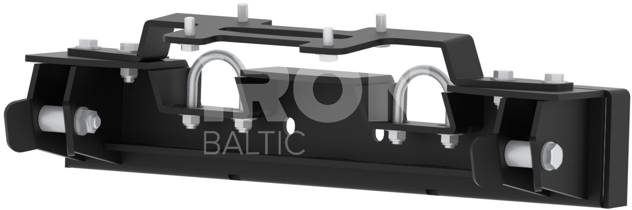 Front-mount adapter: Trapper 550 UTV: HISUN 550 UTV