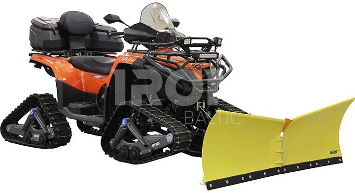 Extended (long) mid-mount push tubes for: G2 V-Plow 1500 mm / 1800 mm blades