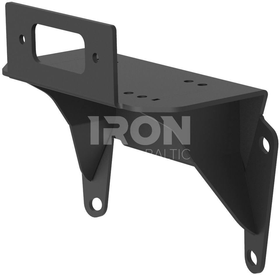 Rear winch mounting kit: Polaris Ranger XP 900: Polaris Ranger XP 1000 (-2020)