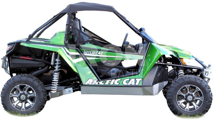 Skid plate full set (aluminium): Arctic Cat WildCat 1000 (-2016)