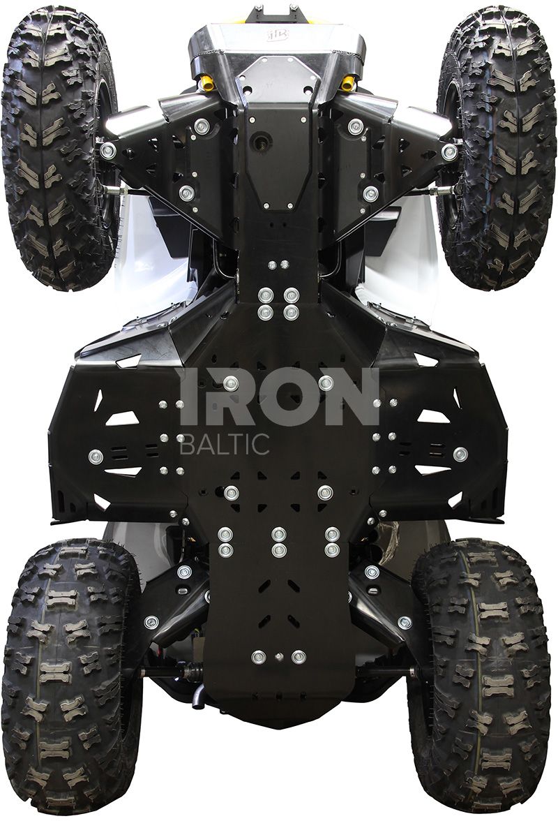 Skid plate full set (plastic): CanAm G2 Renegade X xc 2023+