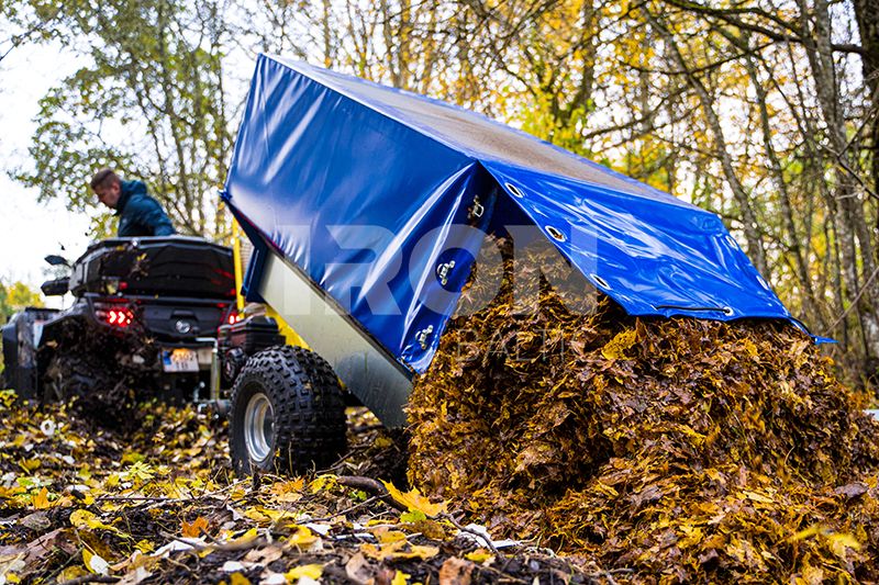 Leaf vacuum Trailer