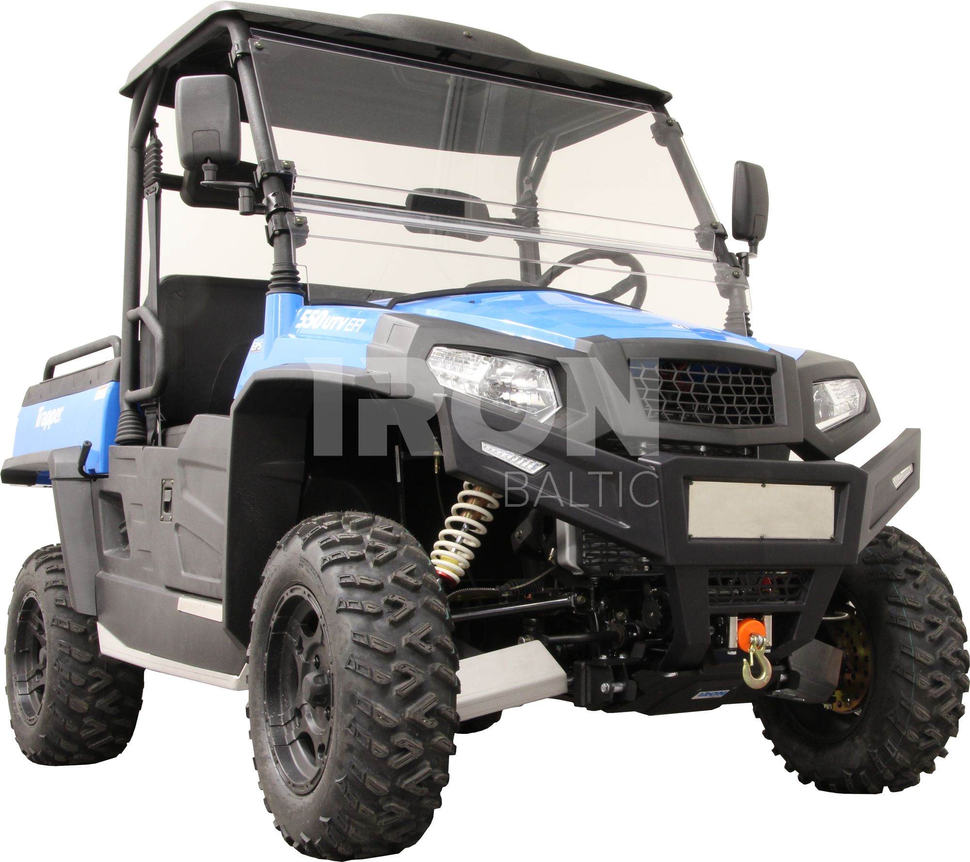Front-mount adapter: Trapper 550 UTV: HISUN 550 UTV