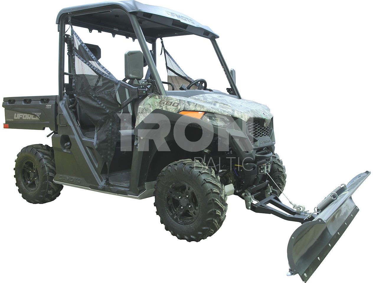 Front-mount UTV adapter: CFMOTO UFORCE 600