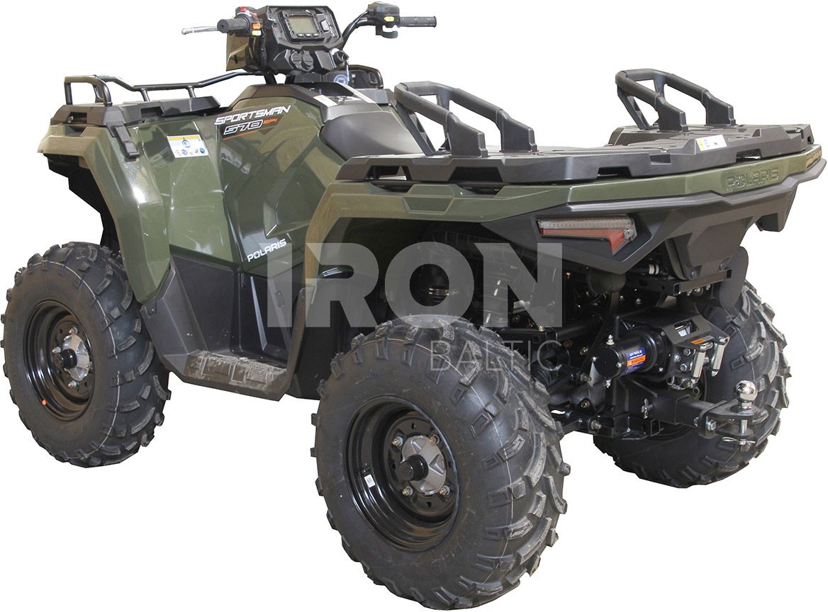 Rear winch mounting kit + 2" receiver: Polaris Sportsman 500 / 570 (2011+): Polaris Sportsman 800 (2011+)