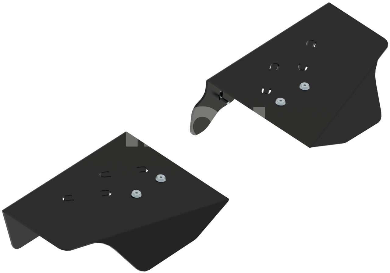Pl. Rear A-arm guards (pair)