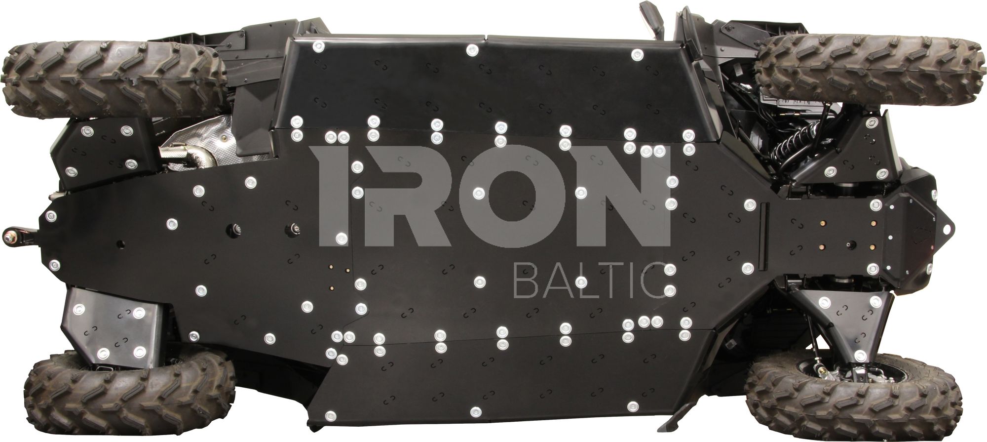 Skid plate full set (plastic): CanAm Maverick Trail (2018+)