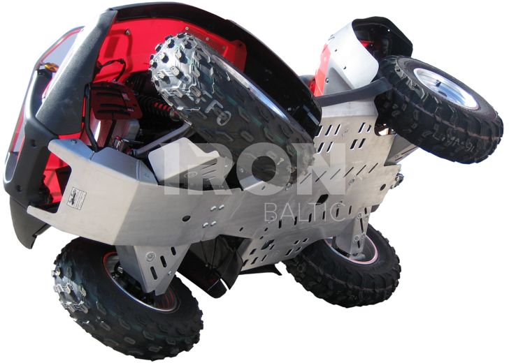 Skid plate full set (aluminium): Honda TRX 680 Rincon: (2015+)