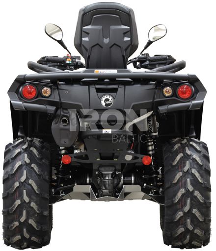 Skid plate full set (aluminium): CanAm G2 Outlander MAX: 650/850/1000: (2017-2018)