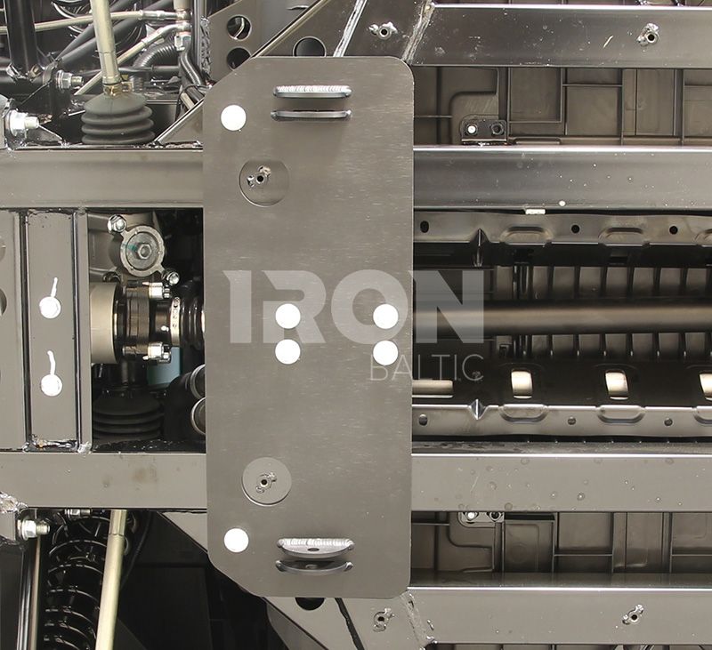 Mid-mount adapter: CFMOTO UFORCE 1000