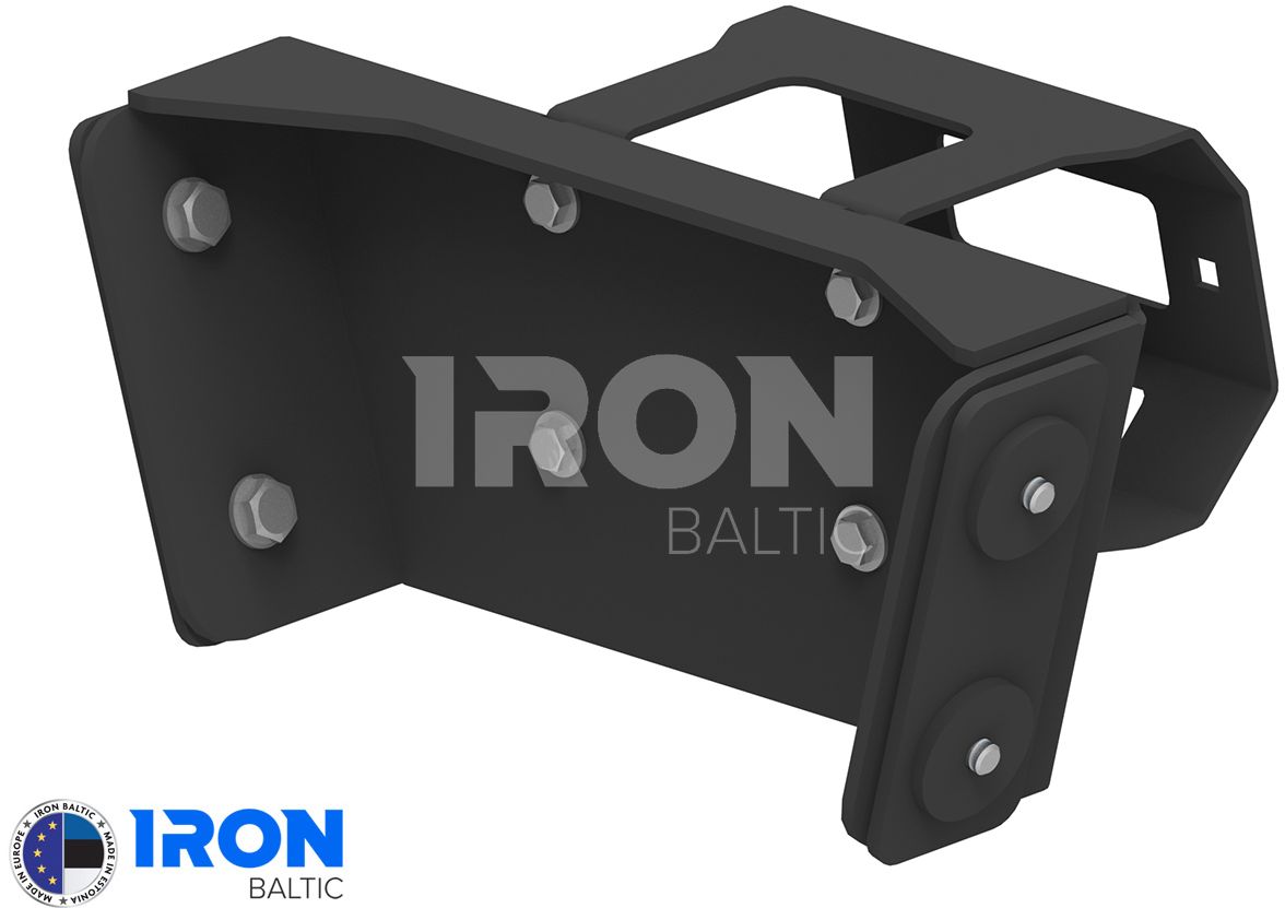 Rear winch mounting kit : Kawasaki Mule PRO-DX (2017+)