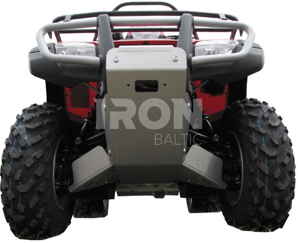Skid plate full set (aluminium): Honda TRX 500 FA / FE (-2011)